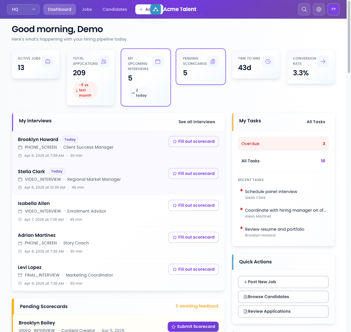 Talent Acquisition Platform
