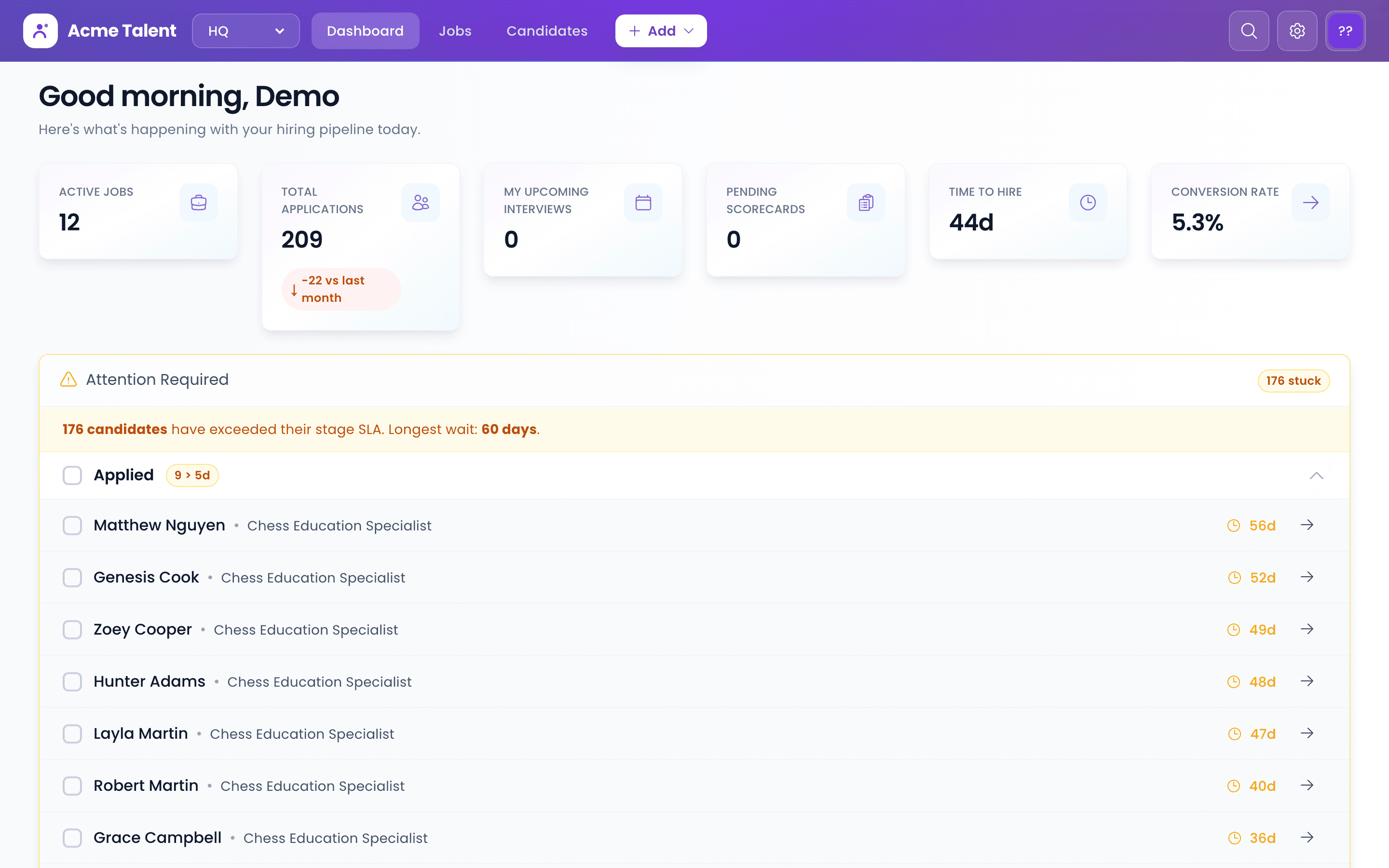 Talent Acquisition Platform
